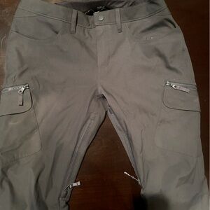 Women’s Large Burton Gloria  Snowboarding pants charcoal grey